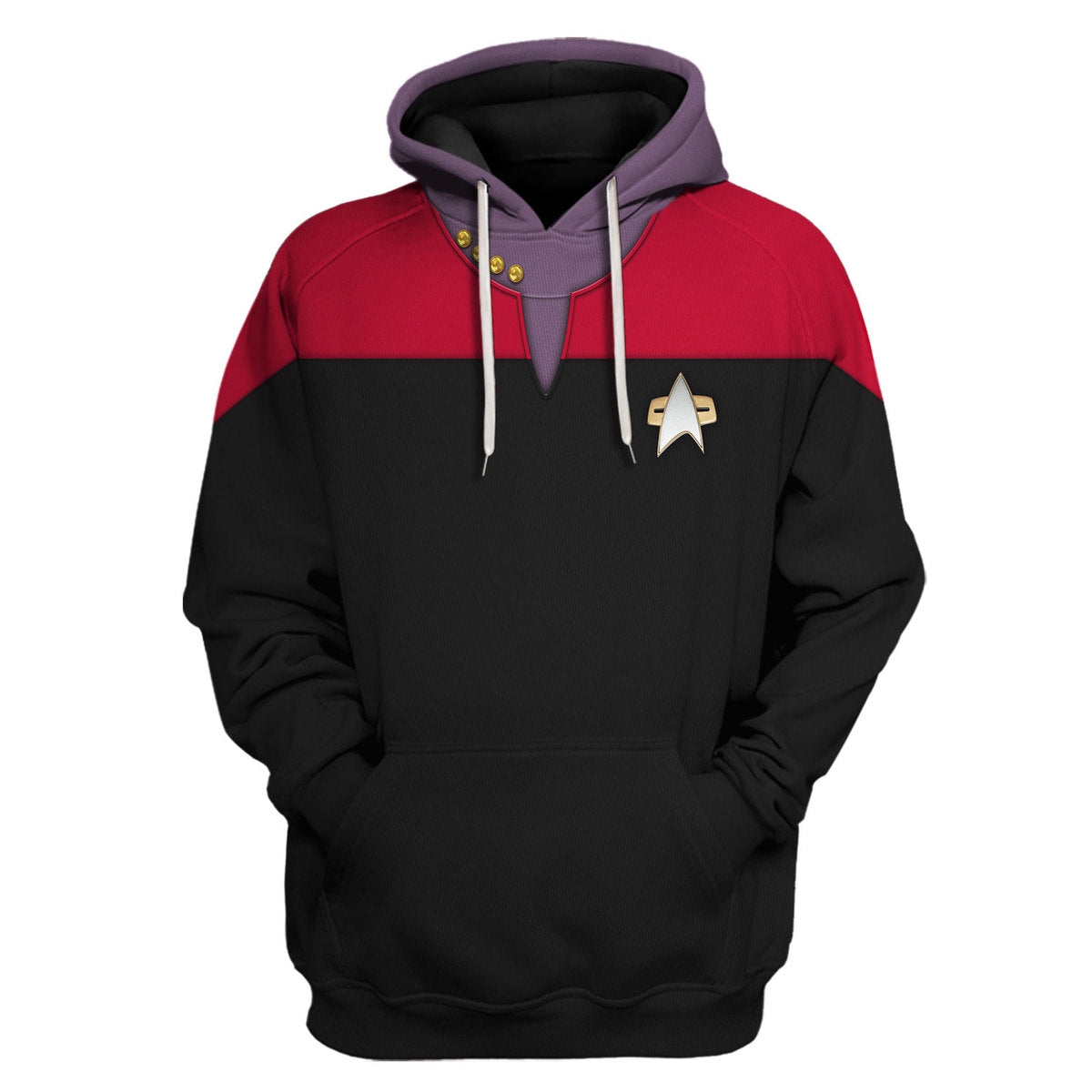 Voyager Red Costume hoodie