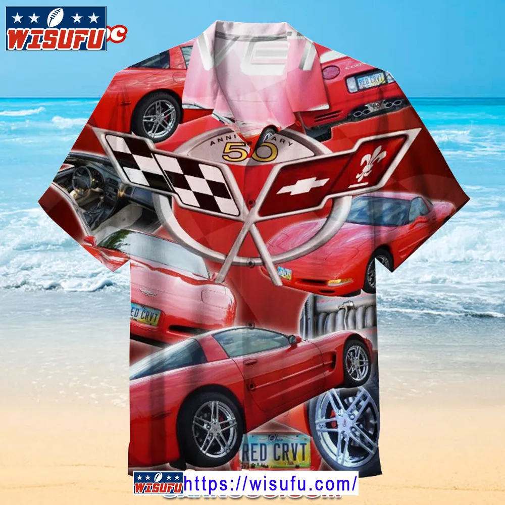 2003 50th Anniversary Corvette - Hawaiian Shirt