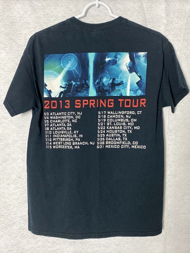 2013 Soundgarden Double Sided Concert Tour Band Graphic T Shirt