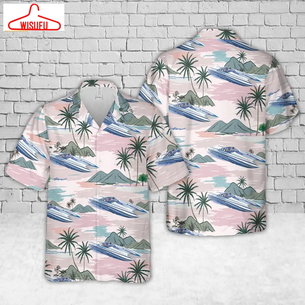 2020 Skater Powerboats 438 Hawaiian Shirt, New Fashion Gifts