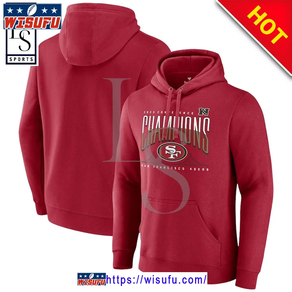 2023 Nfc Champions Hometown San Francisco 49ers Fanatics Pullover Hoodie