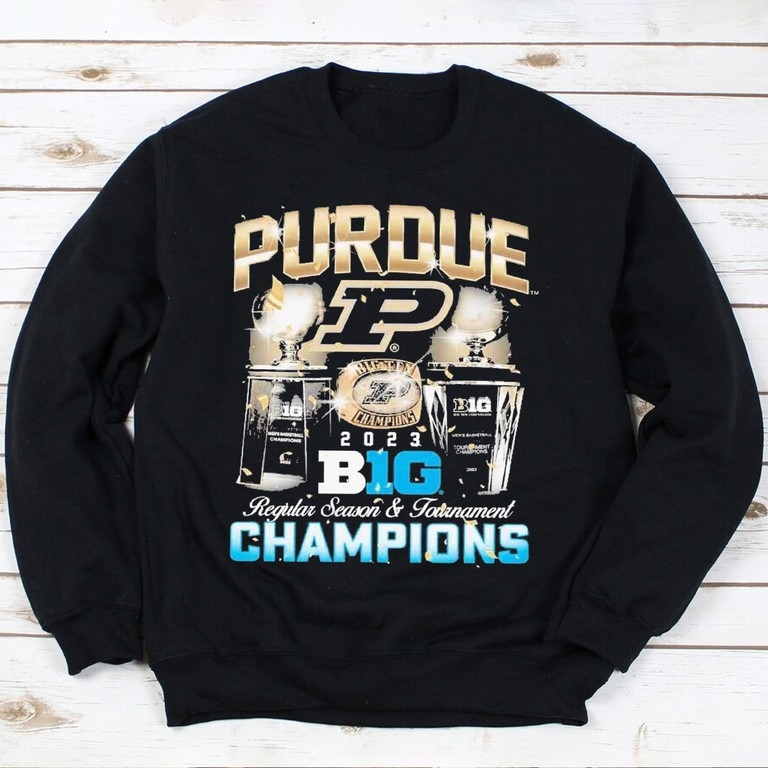 2023 Purdue Menâs Basketball Champions Unisex Sweatshirt