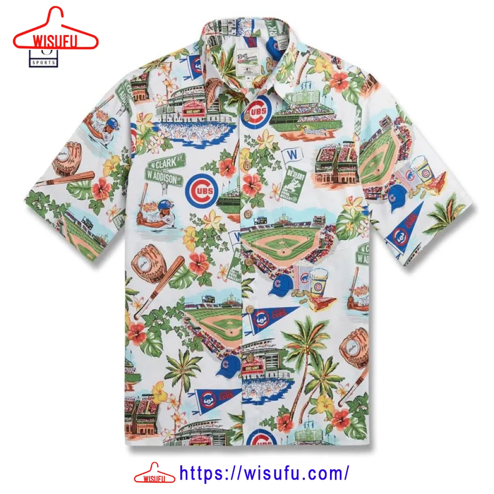 2024 Chicago Cubs Ml-b Hawaiian Shirt, New Fashion Gifts