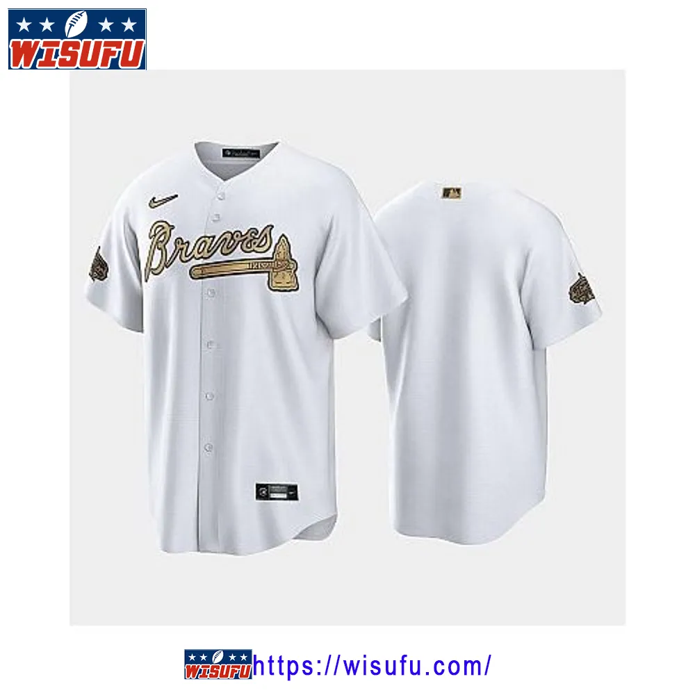 2024-23 All-star Game Nl Atlanta Braves White Jersey