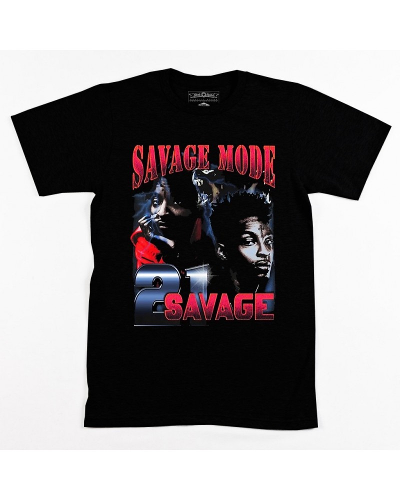 21 Savage Retro Mode Tee - Black