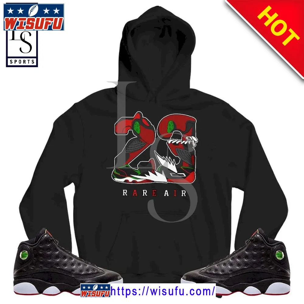 23 Rare Air Sneaker Match Retro Playoffs Hoodie