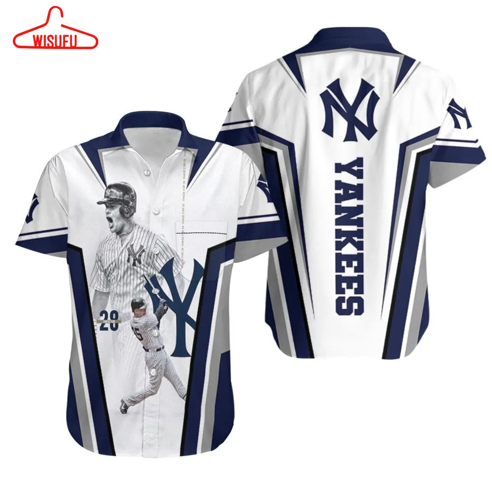 25 New York Yankees Gleyber Torres Chase For 28 Hawaiian Shirt, New Hawaiian Holiday Outfits, New Fashion Gifts