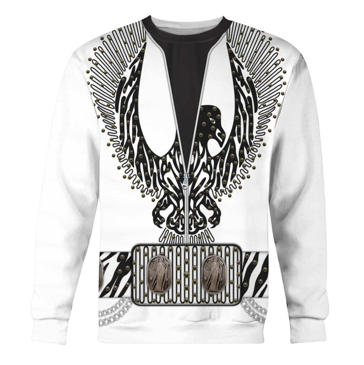 Gearhomie Elvis Black Phoenix Suit Costume sweatshirt