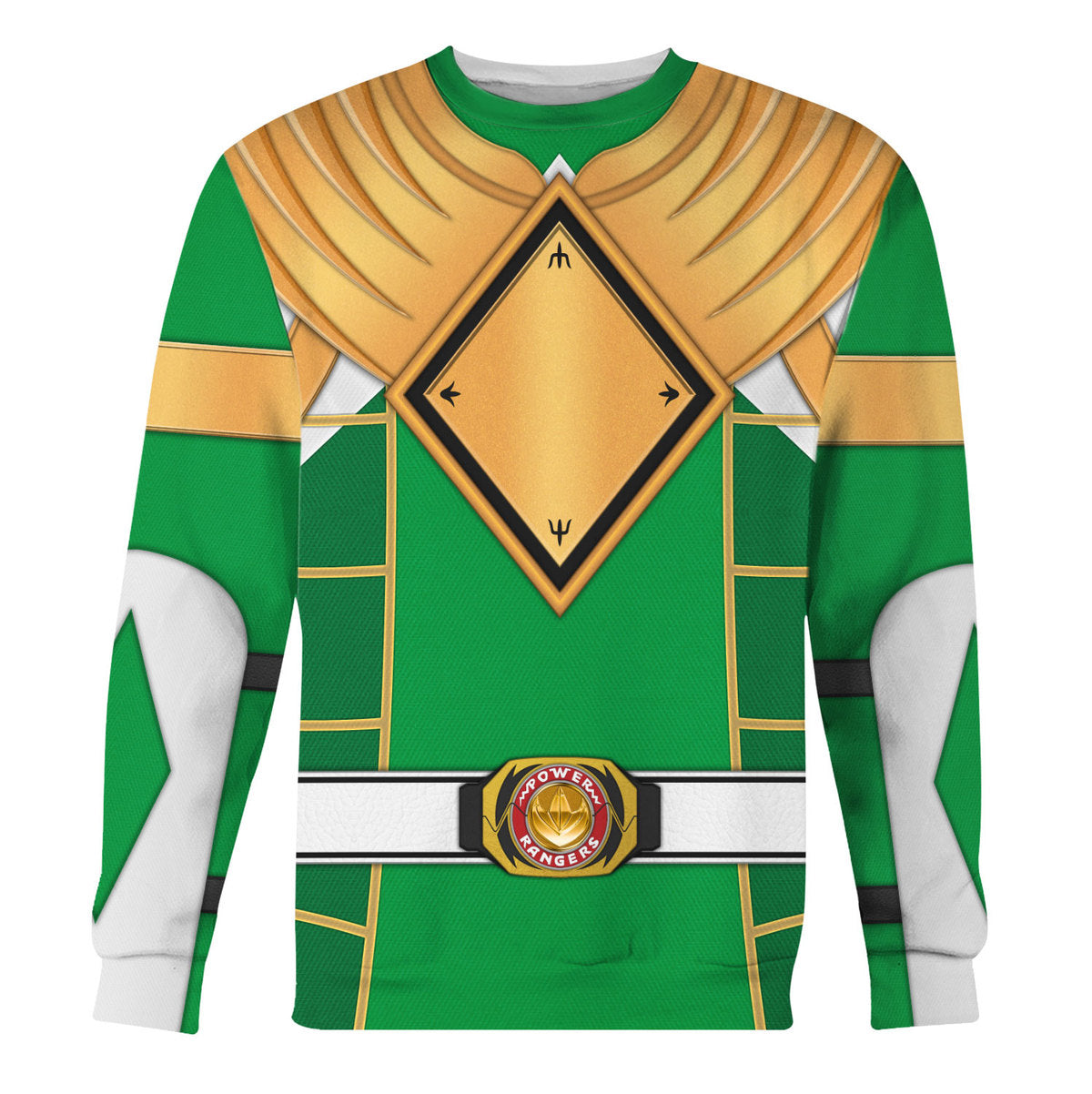 Green Ranger Dragon Shield Mighty Morphin Cosplay sweaatshirt