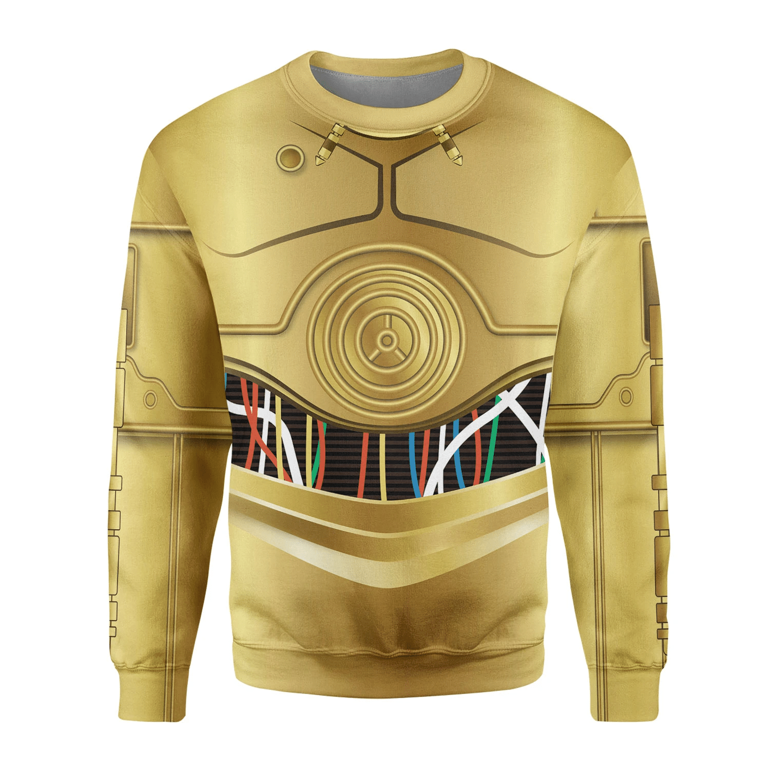 Gearhomie C-3PO Costume sweatshirt