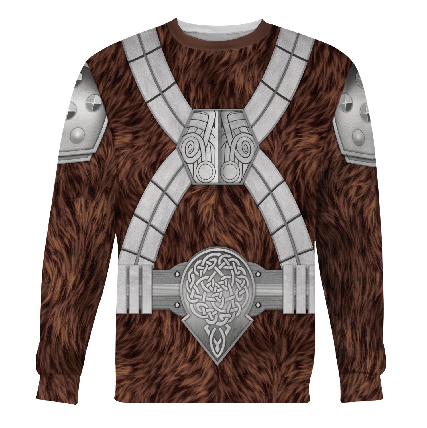 Gearhomie Black Krrsantan, Brown Costume sweatshirt