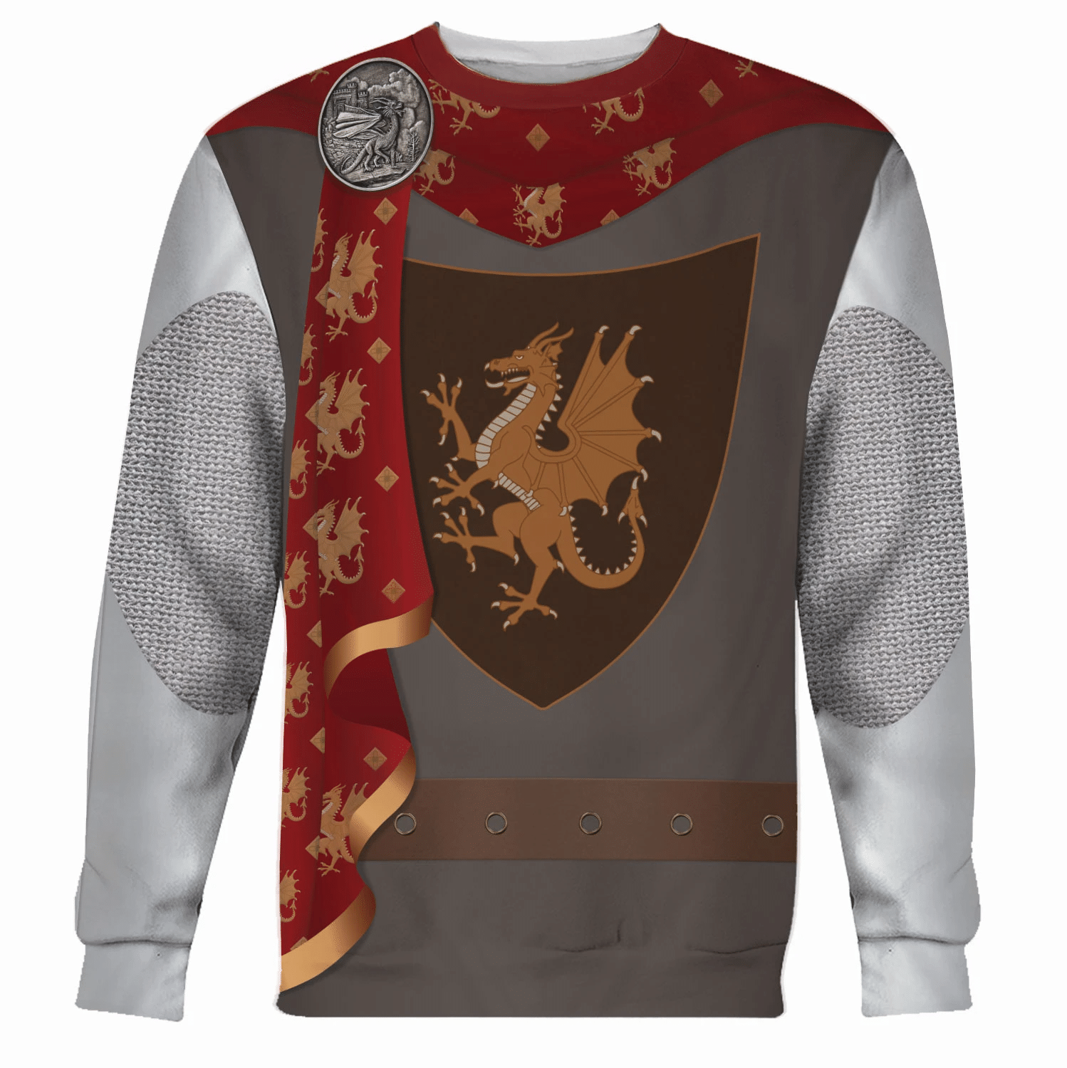 Gearhomie British King Arthur Arthur Pendragon Costume sweatshirt