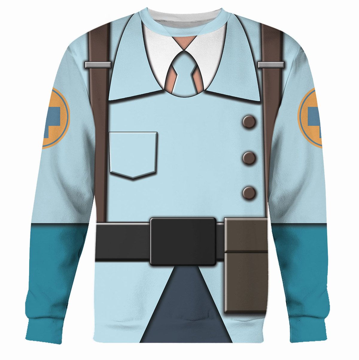 Medic Blue Team TF2 sweatshirt