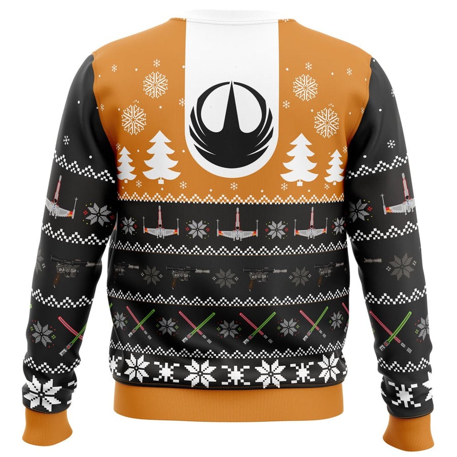 Rogue Christmas Star Wars Ugly Christmas Sweater - OwlsMatrix