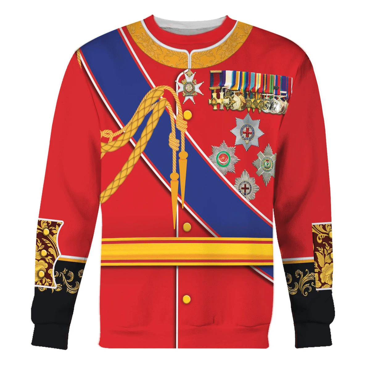 Gearhomie King Edward VII of the United Kingdom Costume sweatshirt