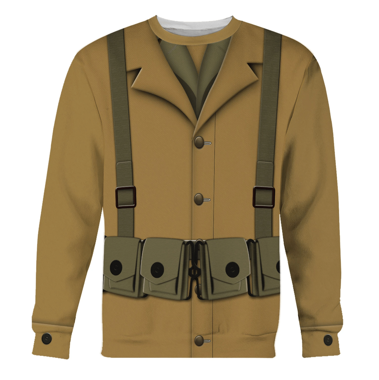 Gearhomie US Army WW1 Infantryman Costume sweatshirt