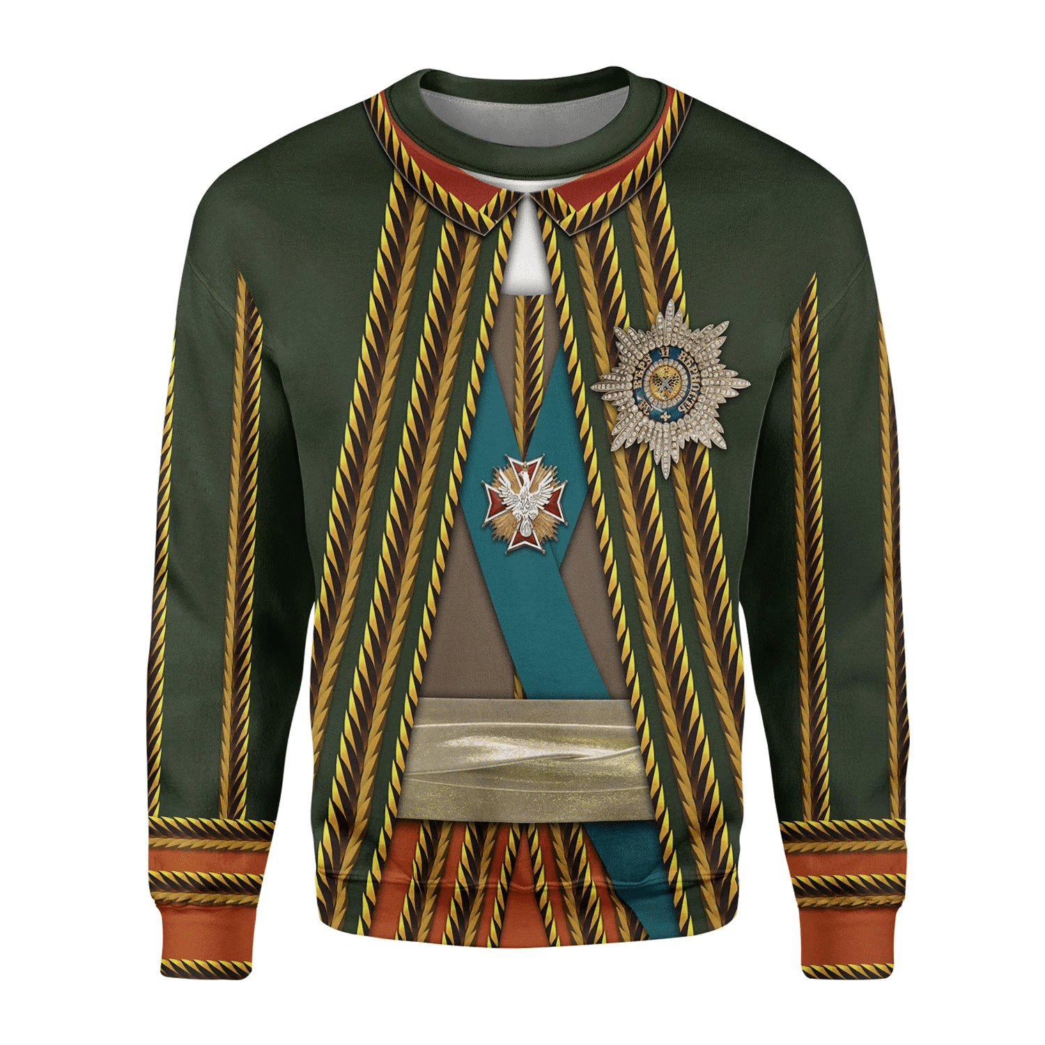 Gearhomie German Army Officer Burkhard Christoph von Munnich Costume sweatshirt