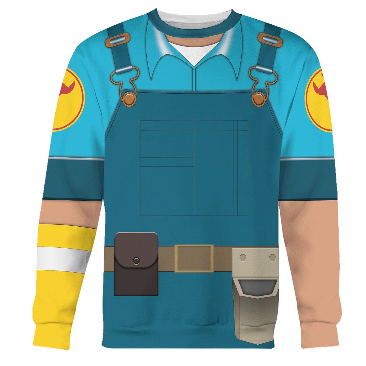 Engineer Blue Team TF2 Sweatshirt