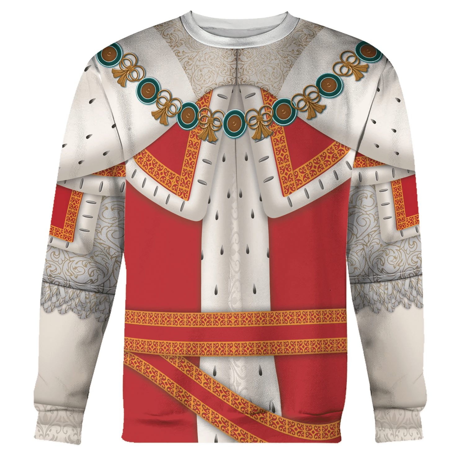 Gearhomie Charles II King of England Costume cosplay sweatshirt