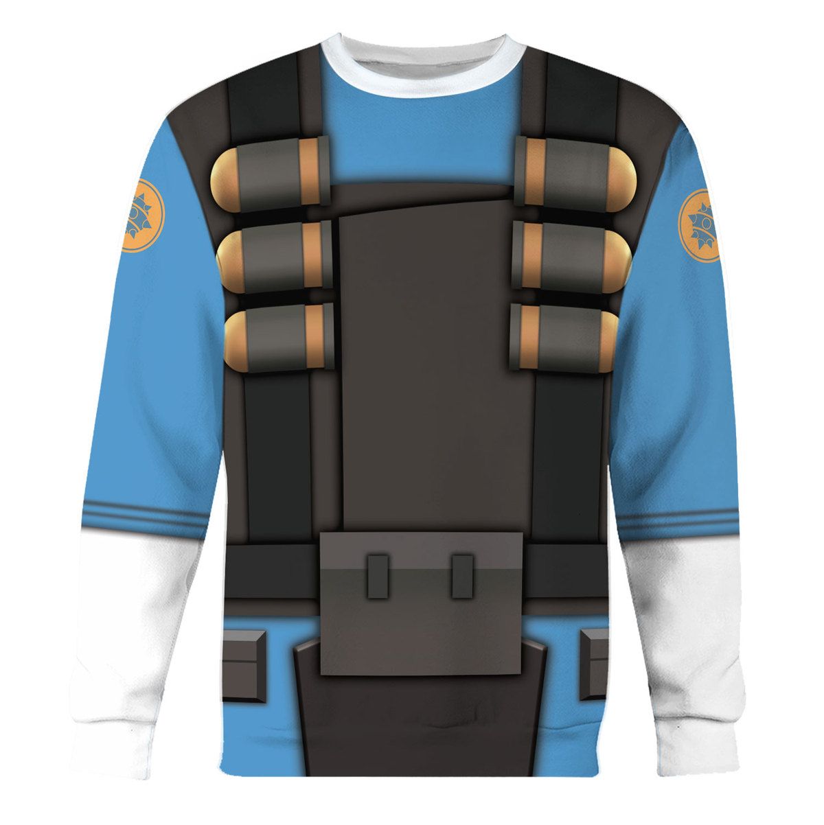 Demoman Blue Team TF2 Sweatshirt