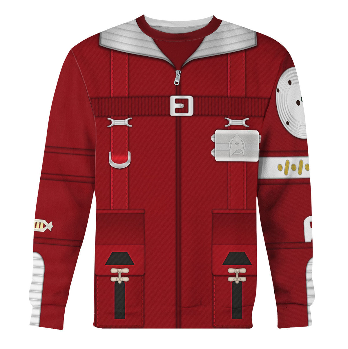 Admiral Khan Coat Costume Officer Sweatshirt
