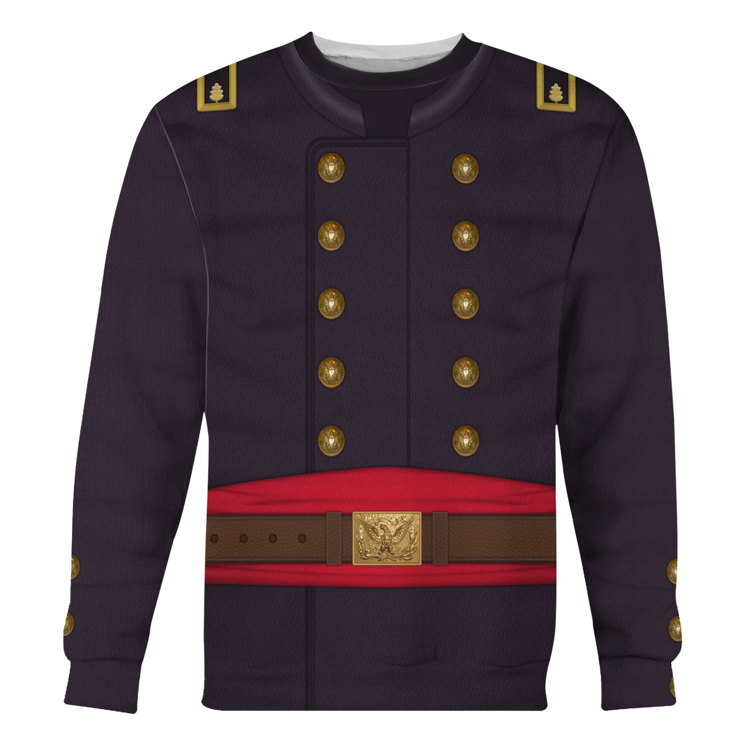 Gearhomie American Civil War Union Army Major Infantry Costume sweatshirt