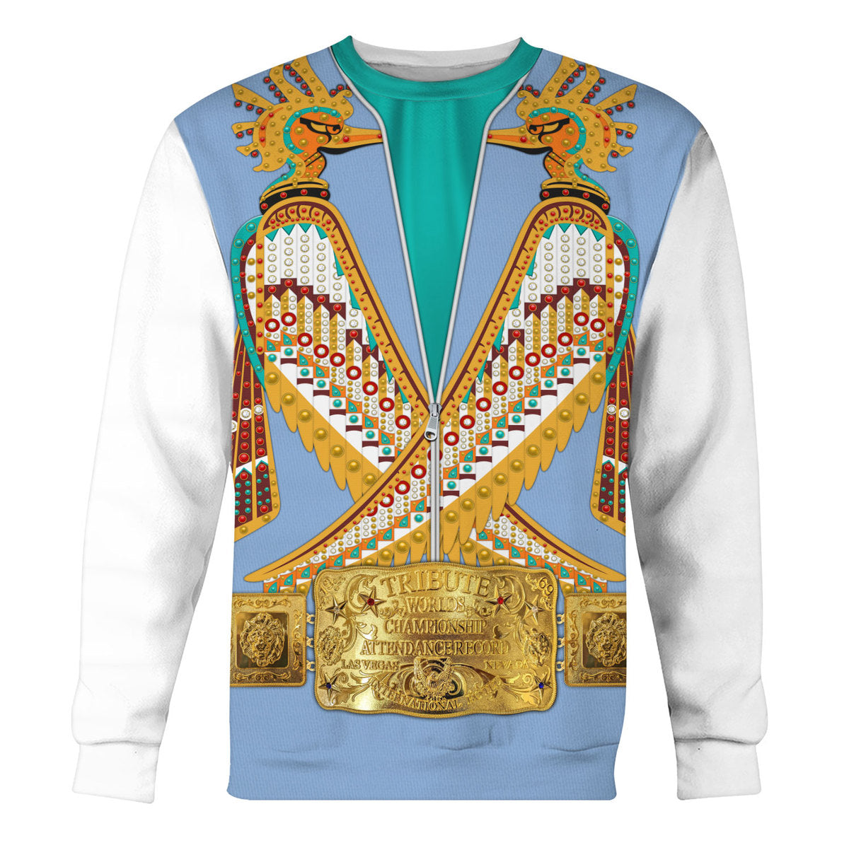 Gearhomie Elvis Prehistoric Bird Costume sweatshirt