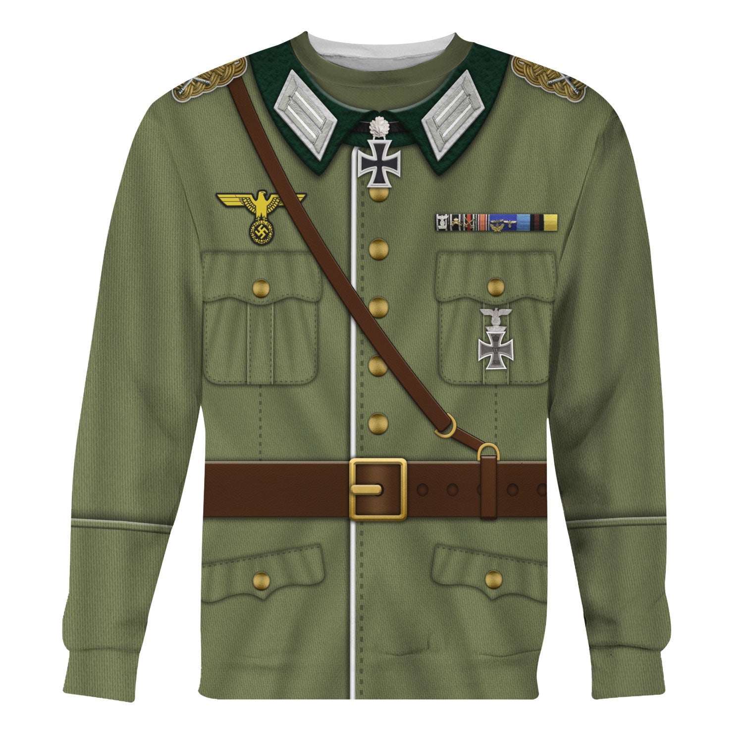 Gearhomie Gerd Von Rundstedt German Military Officer Costume sweatshirt