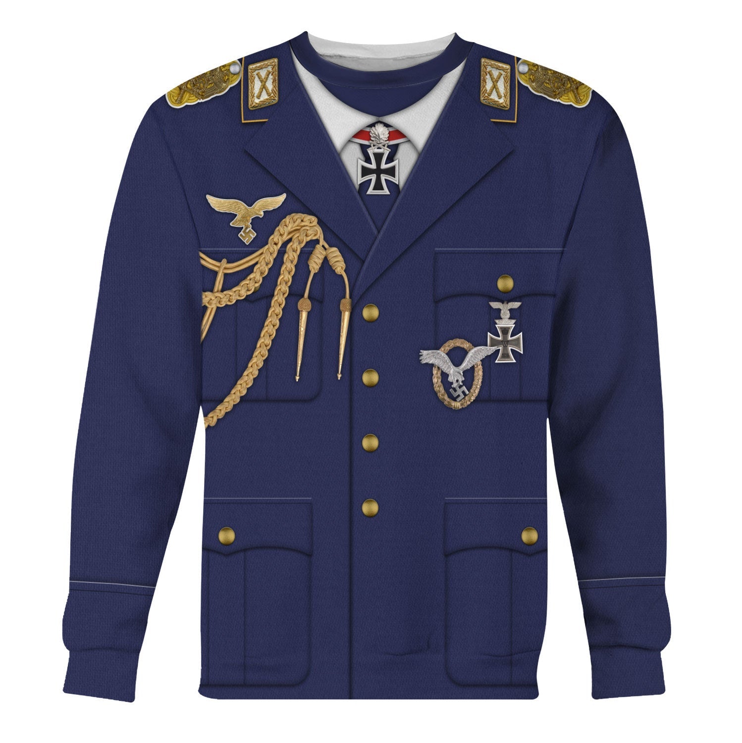 Gearhomie Hermann Goering Veteran Costume sweatshirt