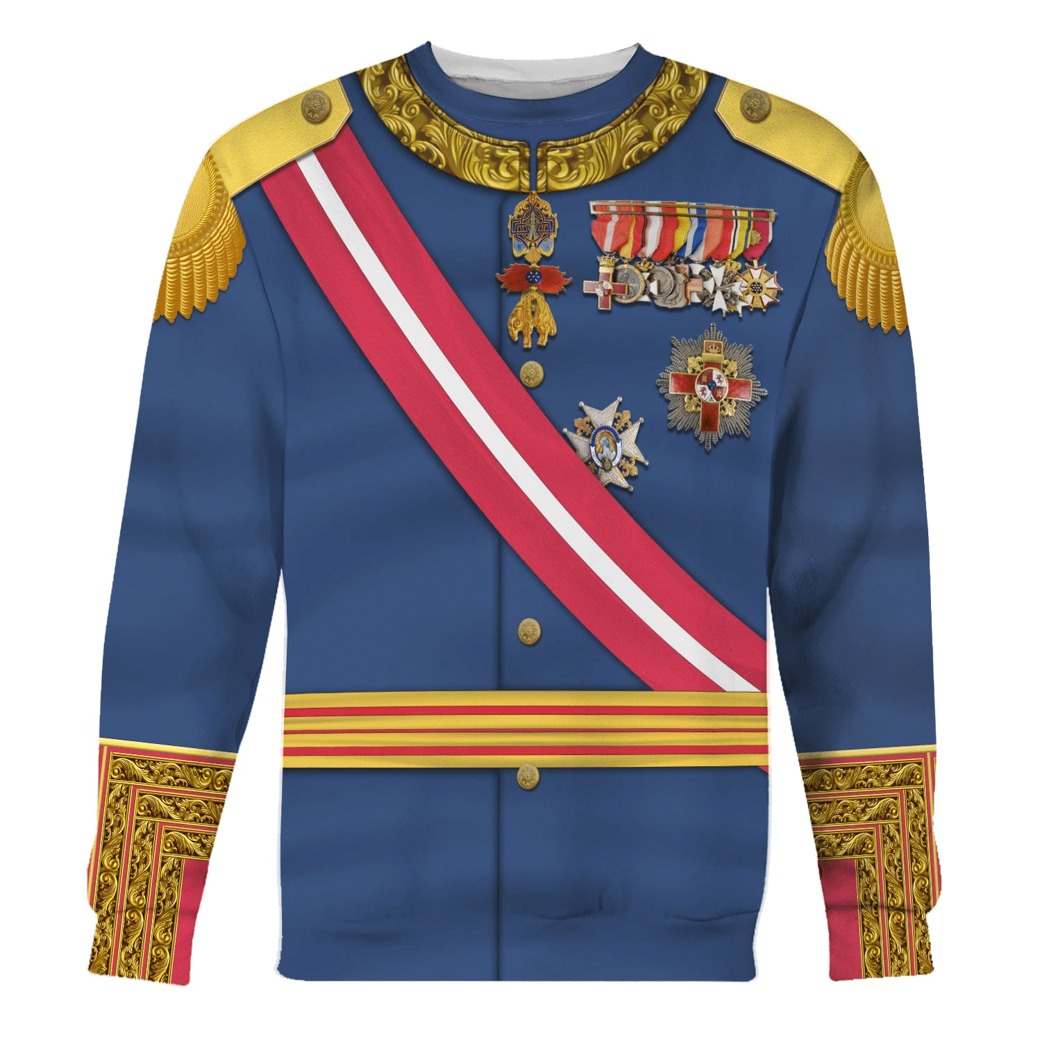 Gearhomie King Alfonso XIII King Of Spain Costume sweatshirt