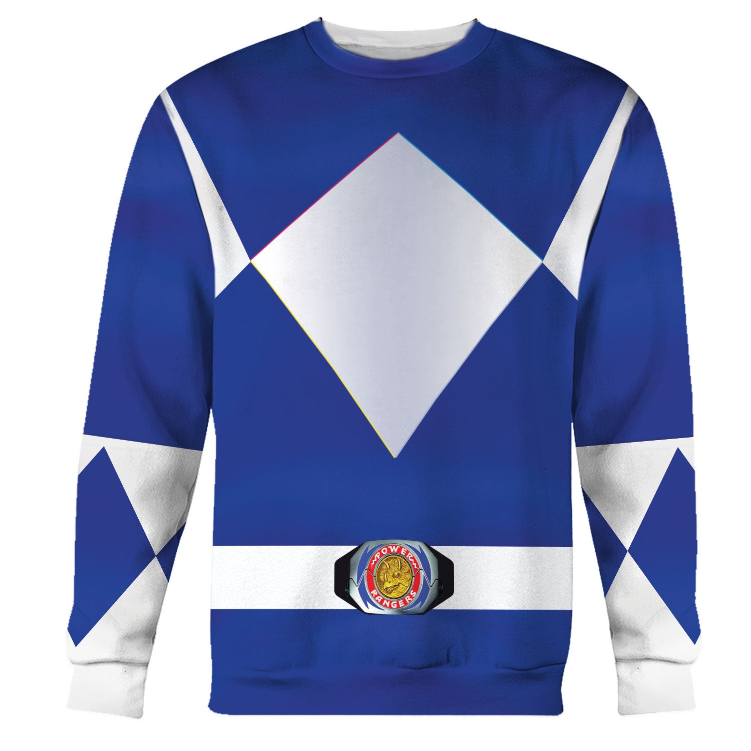 Gearhomie Unisex Tracksuit Hoodies Blue Power Ranger 3D sweatshirt