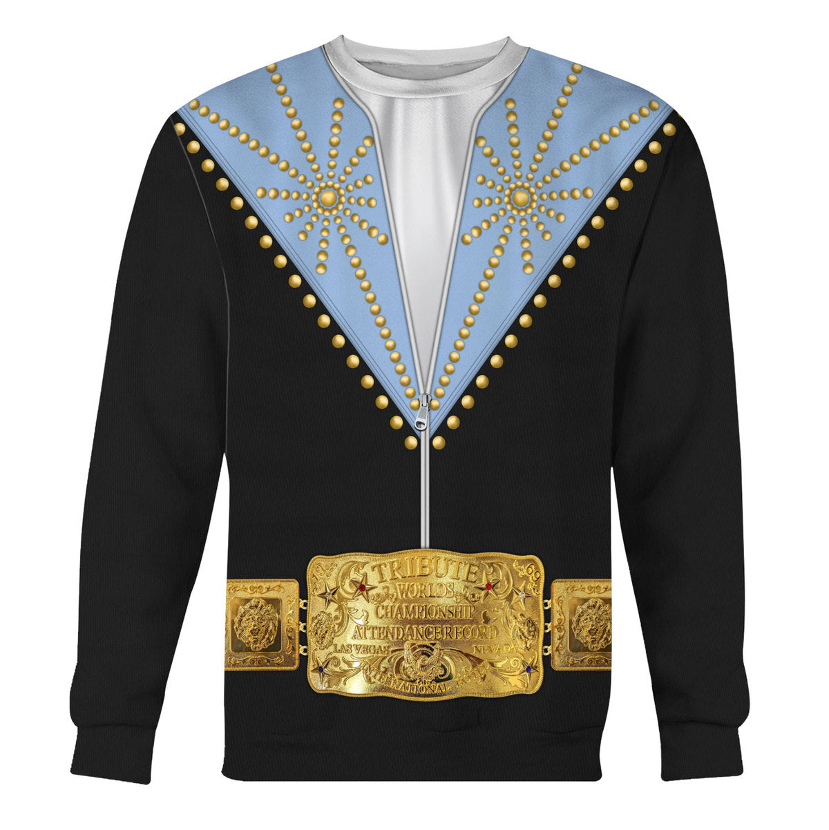 Gearhomie Elvis Cisco Blue Costume sweatshirt