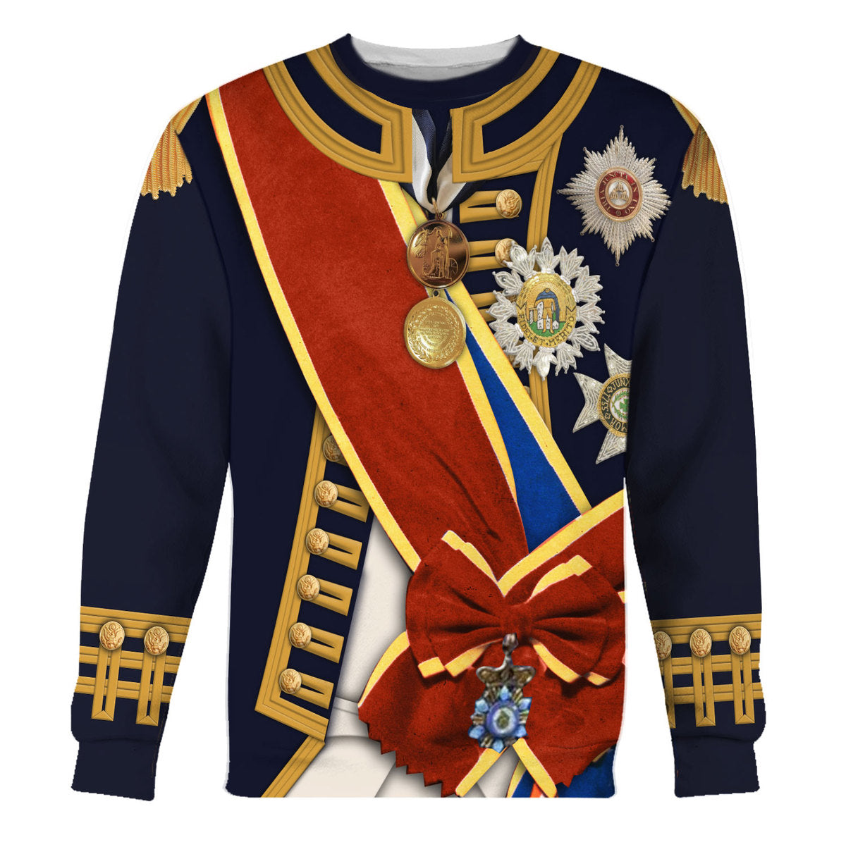 Gearhomie Horatio Nelson 1st Viscount Nelson Navy Sailor Costume sweatshirt