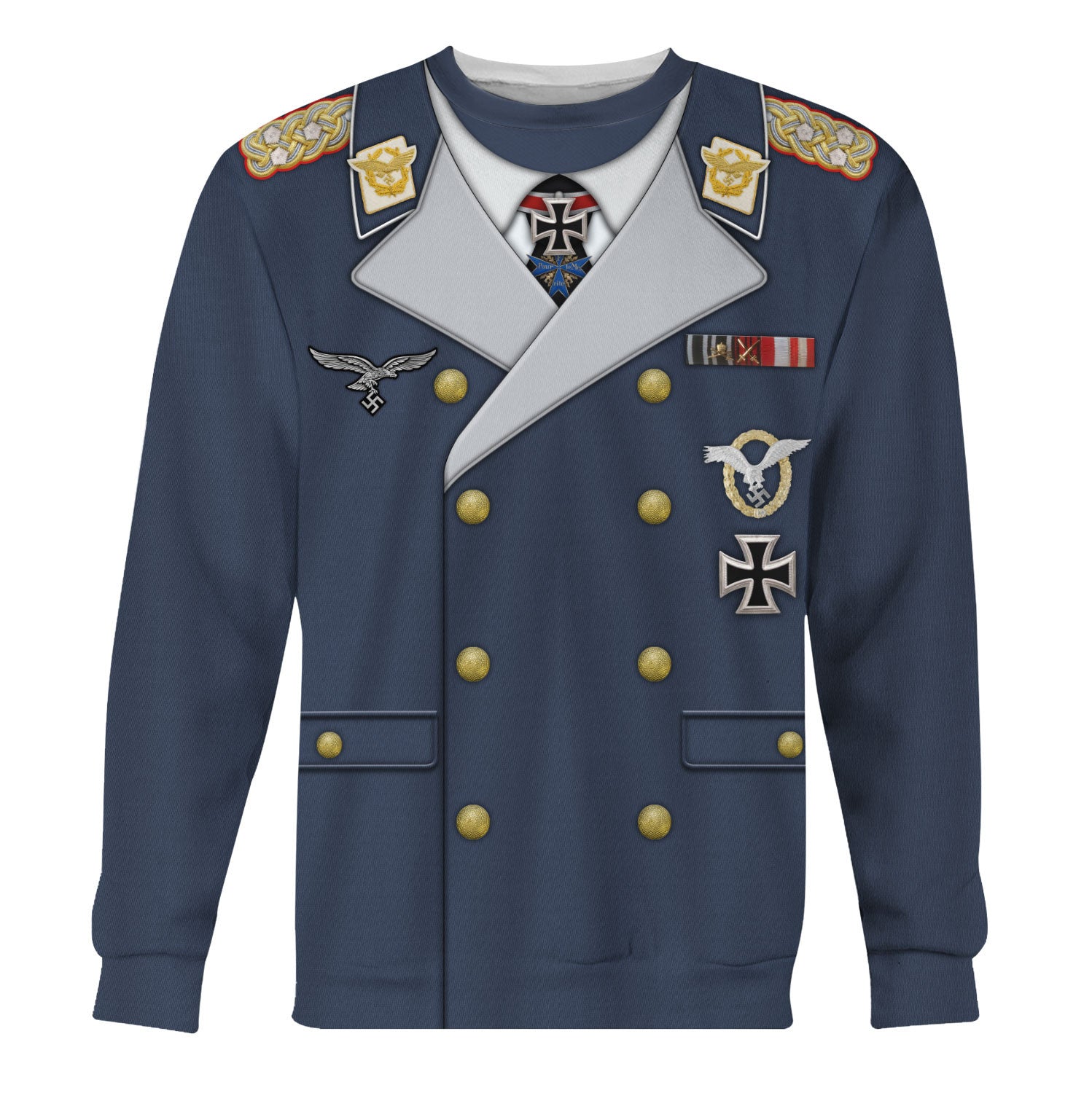 Gearhomie Ernst Udet German Pilot WWI WWII Costume sweatshirt