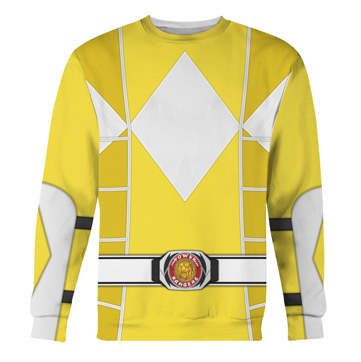 Yellow Ranger Mighty Morphin Cosplay sweatshirt