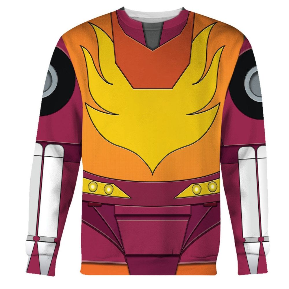 Gearhomie Hot Rodimus Costume Cosplay sweatshirt