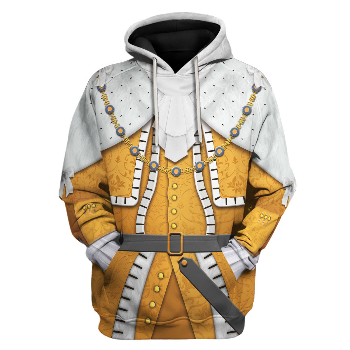 Gearhomie George III of England Costume hoodie