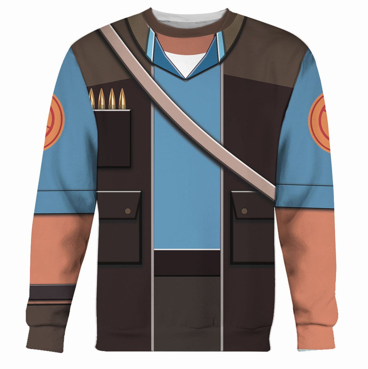 Sniper Blue Team TF2 sweatshirt