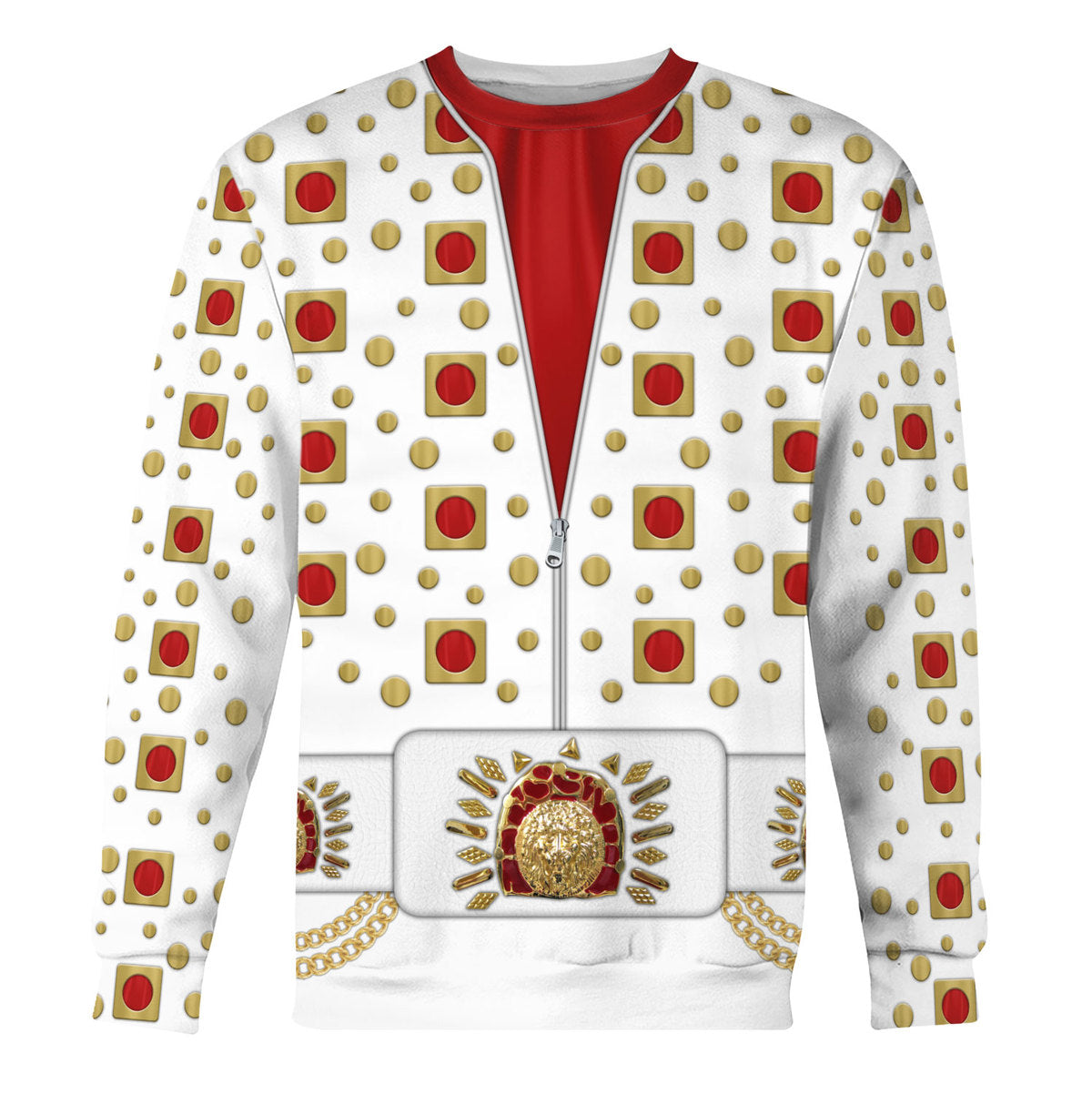 Gearhomie Elvis Eyelet Suit Costume sweatshirt