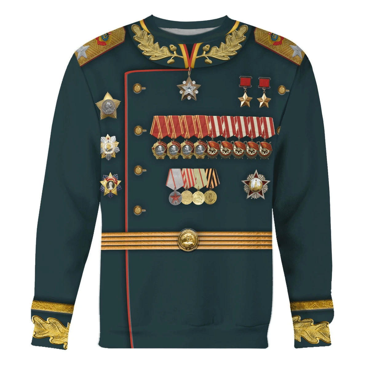 Gearhomie Konstantin Rokossovsky Red Army Commanders Costume sweatshirt