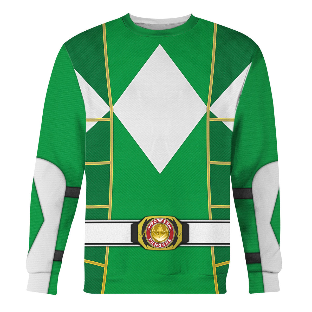 Green Ranger Mighty Morphin Cosplay sweatshirt