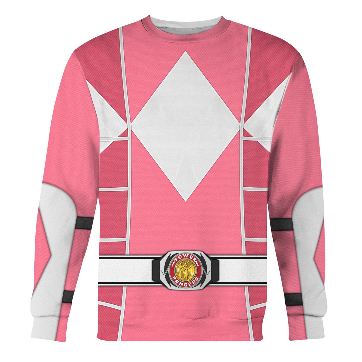 Pink Ranger Mighty Morphin Cosplay sweatshirt