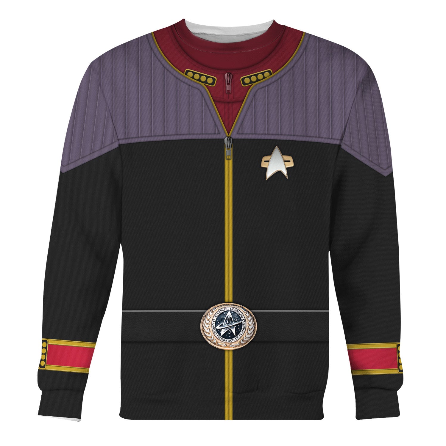 Flag Officer Star Trek Apparel sweatshirt