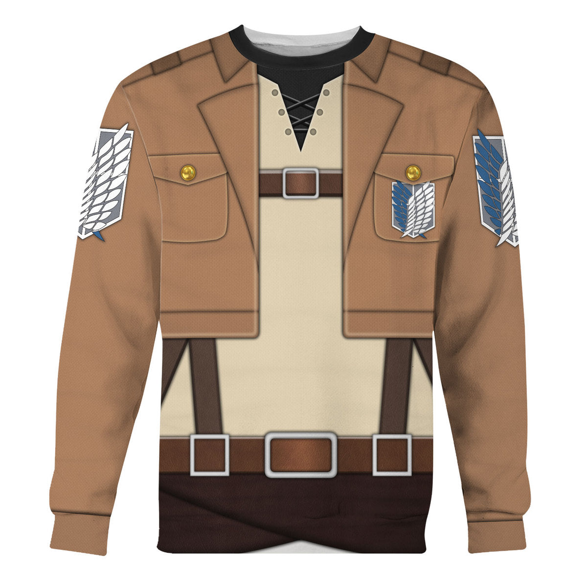 Gearhomie Eren Yeager Costume sweatshirt