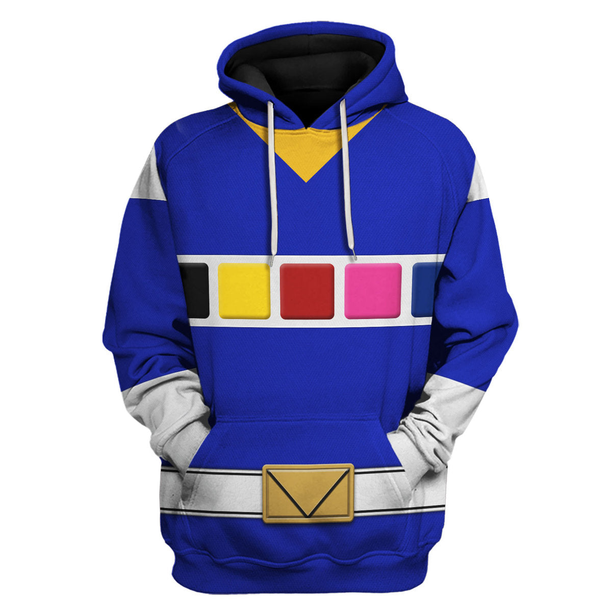 Blue Space Ranger Hoodies