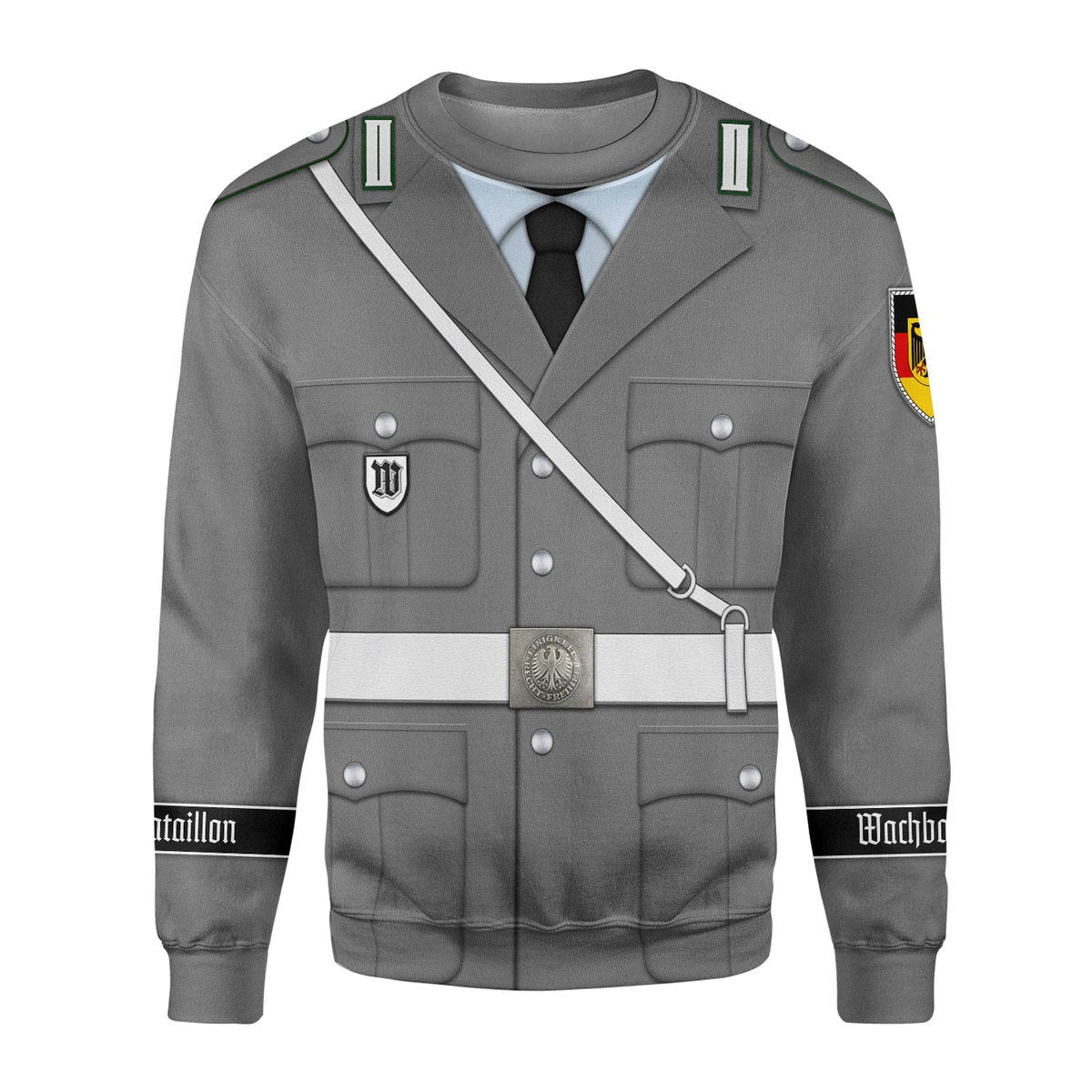 Gearhomie Bundeswehr Wachbataillon Hauptgefreiter Costume sweatshirt