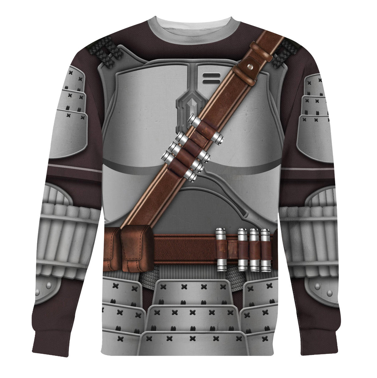 Gearhomie Beskar Mandalorian Samurai Costume sweatshirt