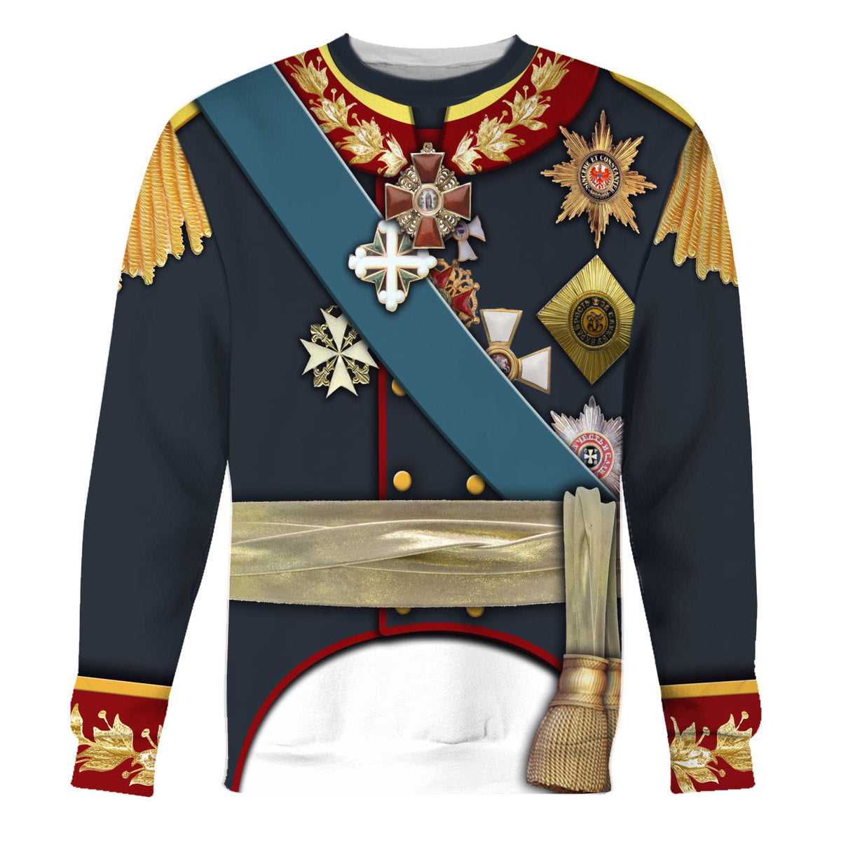 Gearhomie General Prince Pyotr Bagration - Napoleonic War Costume sweatshirt