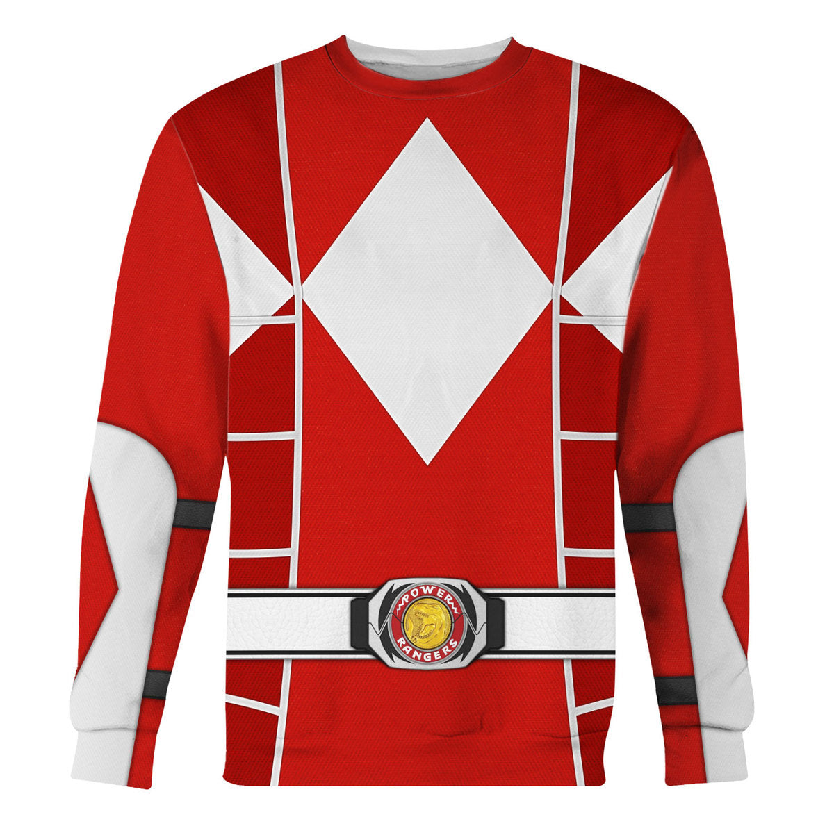 Red Ranger Mighty Morphin Cosplay sweatshirt