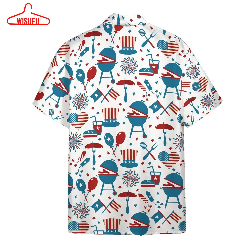 3d 4th Of July Hawaii Shirt, New Fashion Gifts